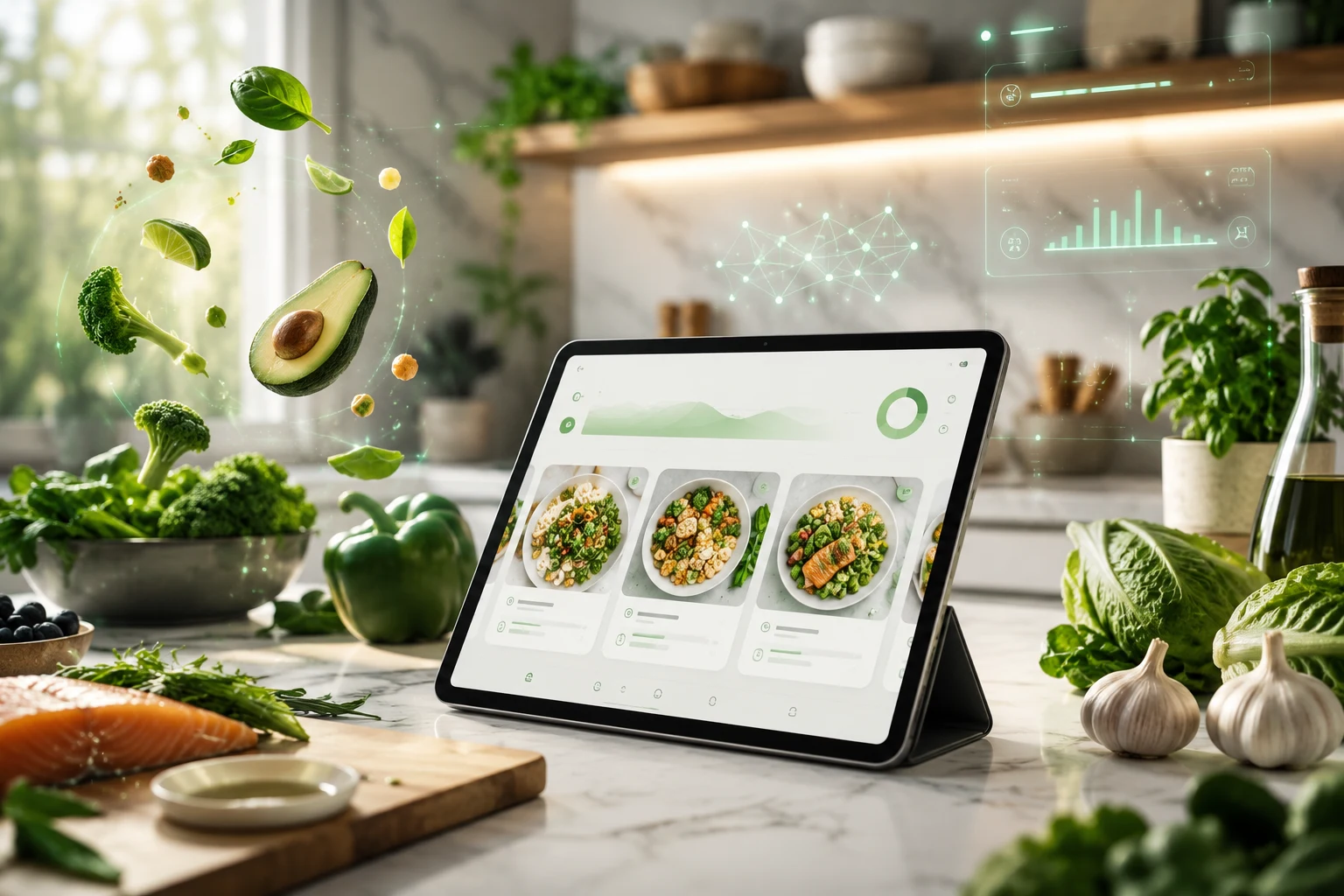 KI-Essensplanung mit Wochenplan, Vorräten und Einkaufsliste