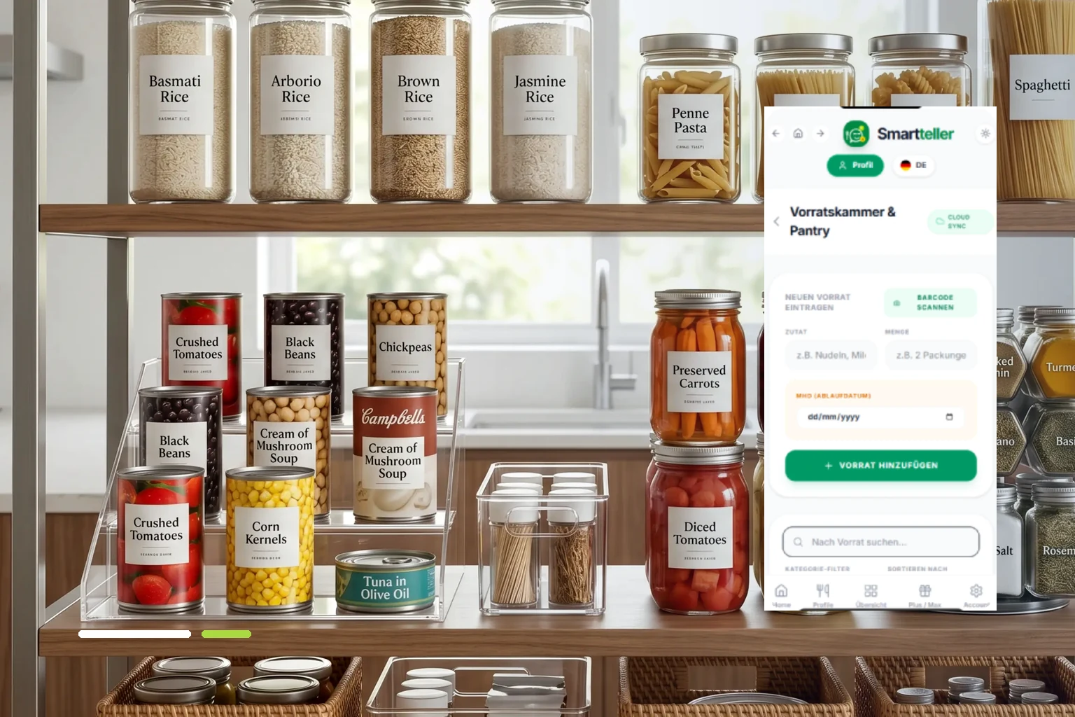 Smartteller FAQ: Lebensmittel sparen und Haushaltsbudget visuell erklärt